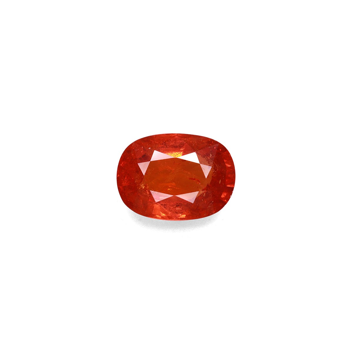 Spessartite Oval Fine Step Cut Orange