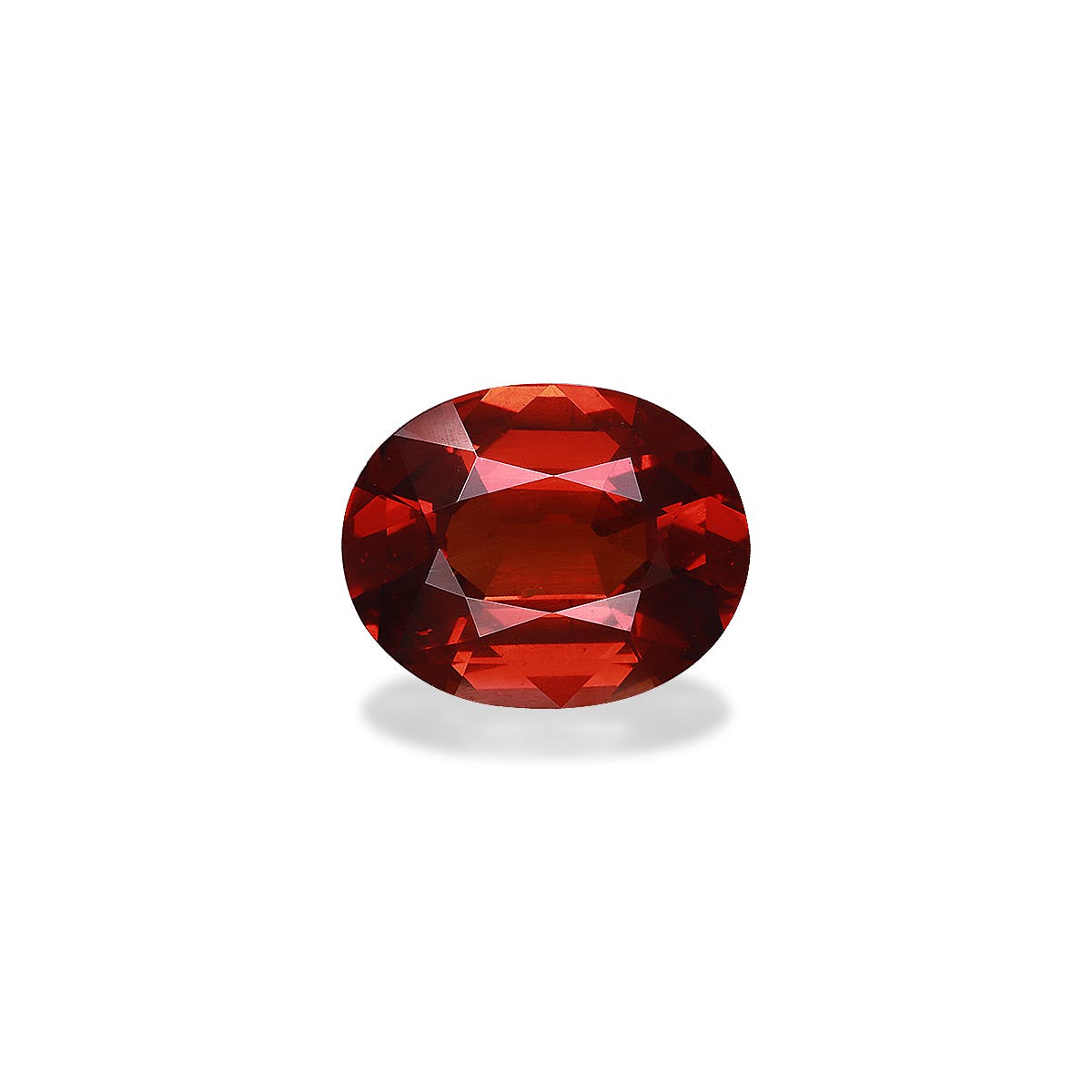 Spessartite Oval Fine Step Cut Orange