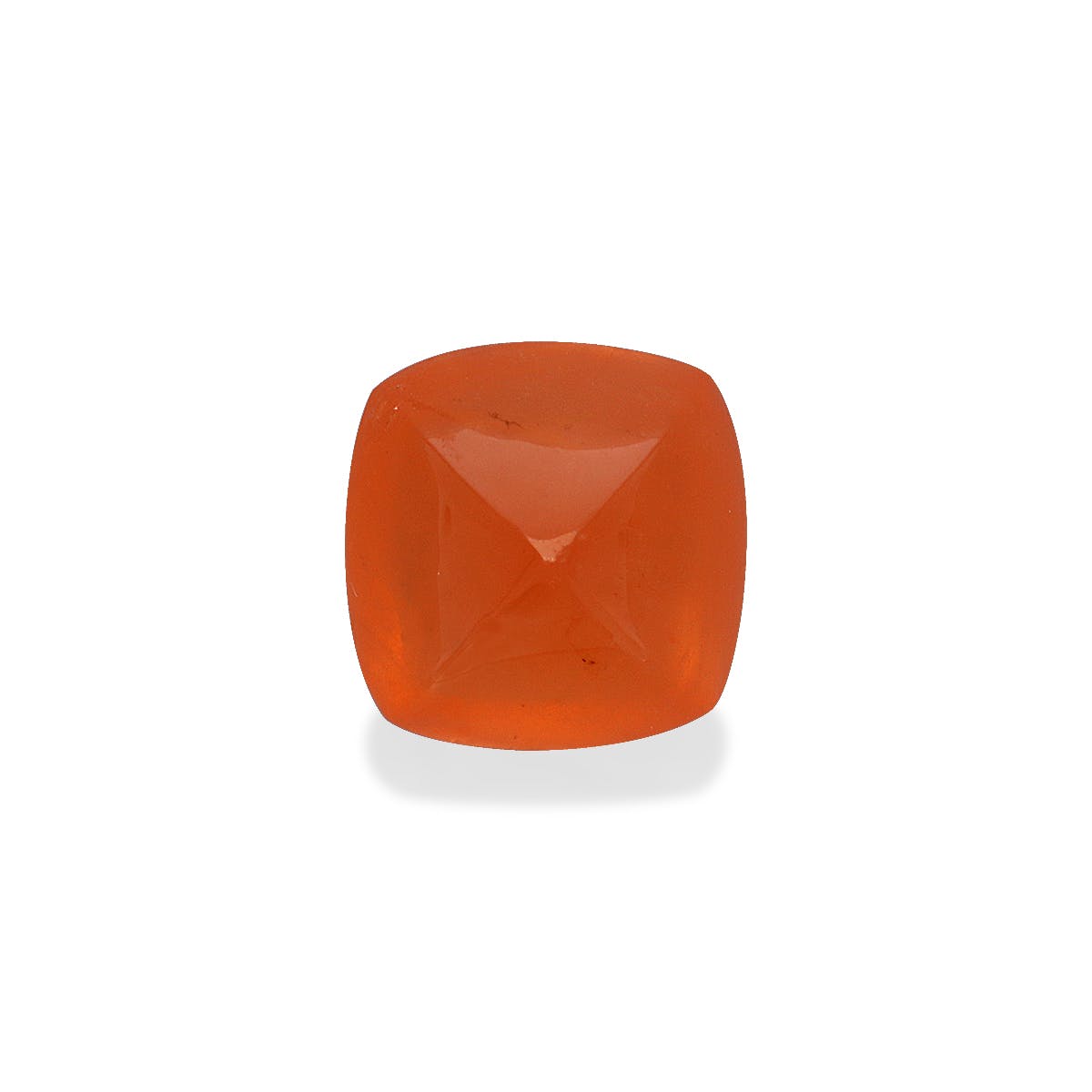 Spessartite Cushion Sugarloaf Cut Orange