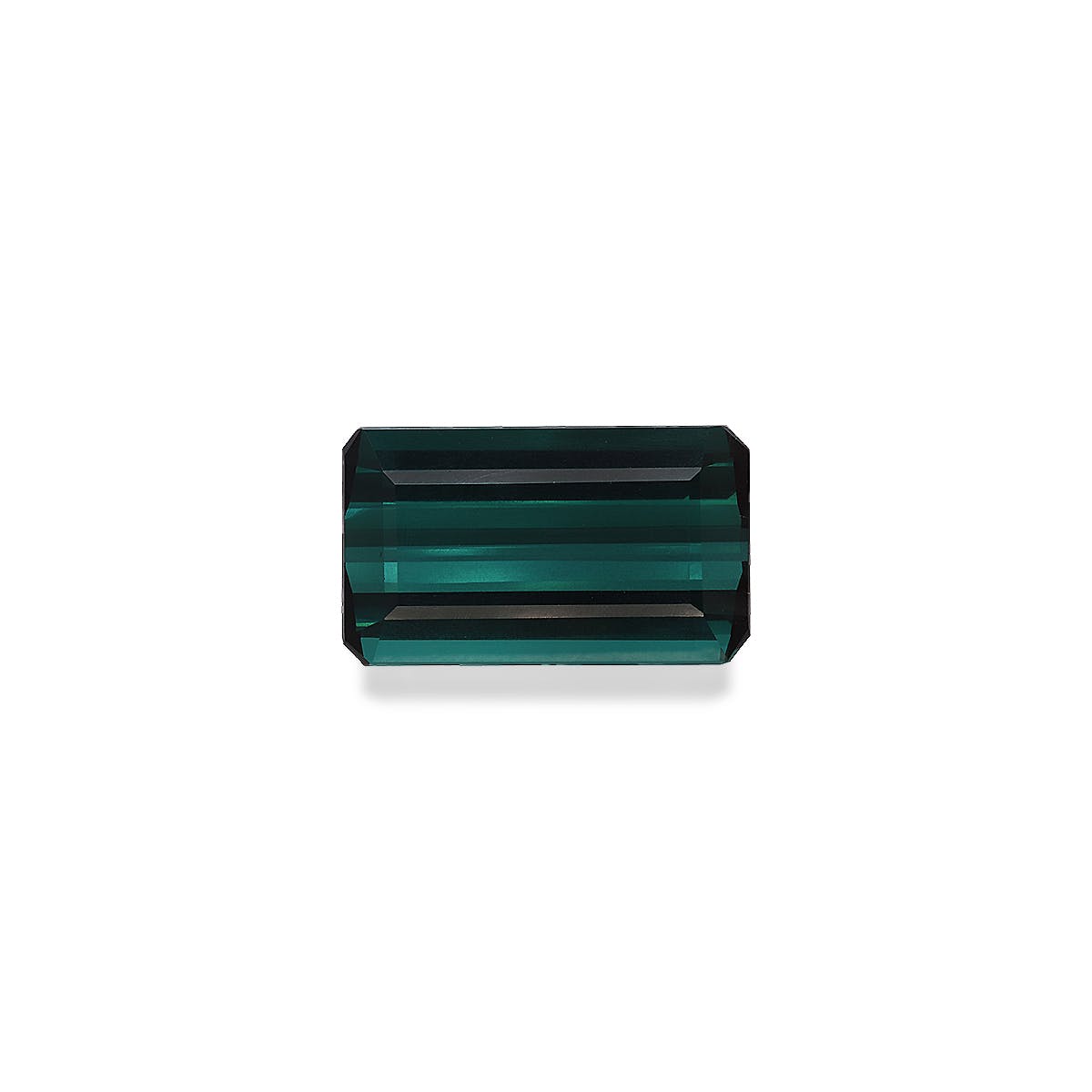 Blue Tourmaline Rectangular Emerald Cut Blue