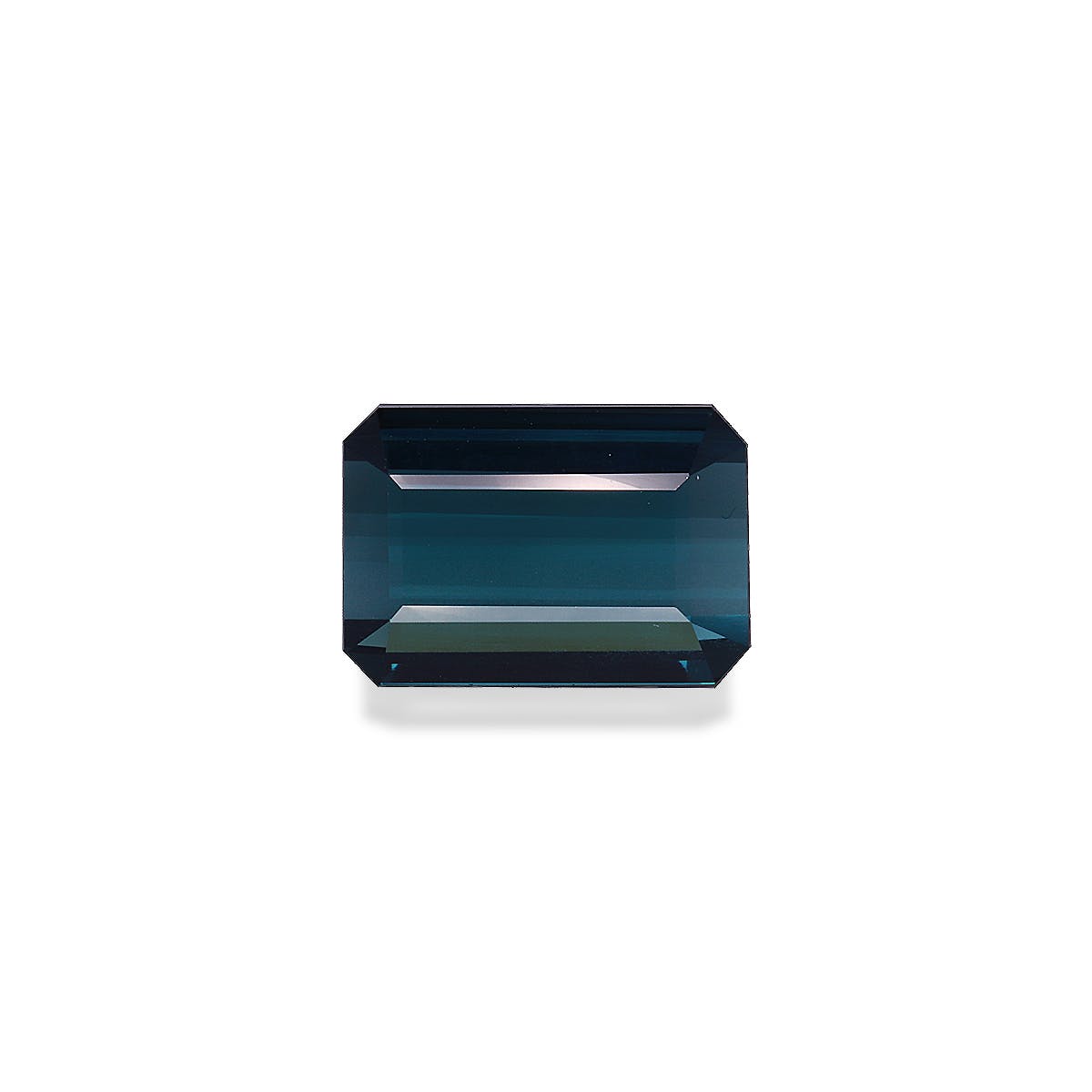 Blue Tourmaline Rectangular Emerald Cut Blue