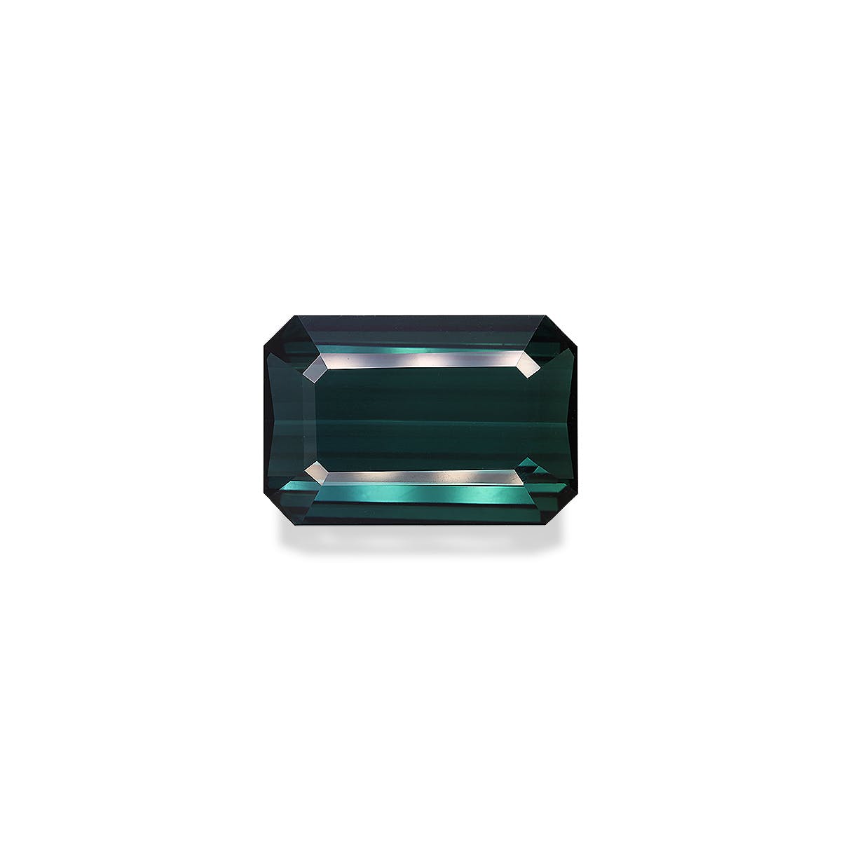 Blue Tourmaline Rectangular Emerald Cut Ocean Blue