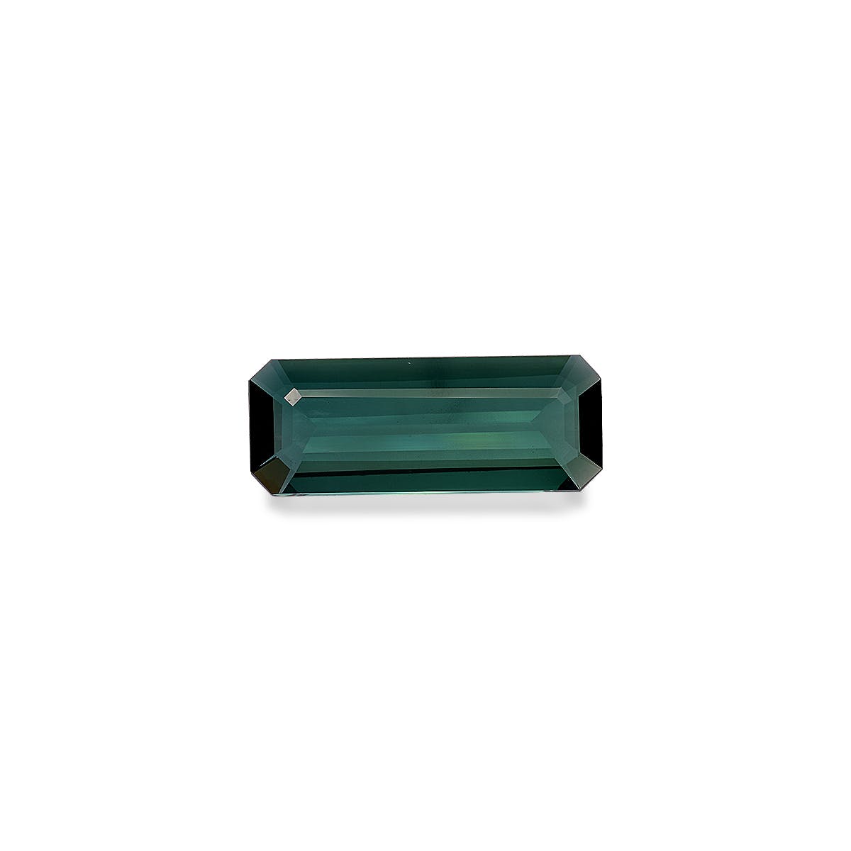 Blue Tourmaline Rectangular Emerald Cut Ocean Blue