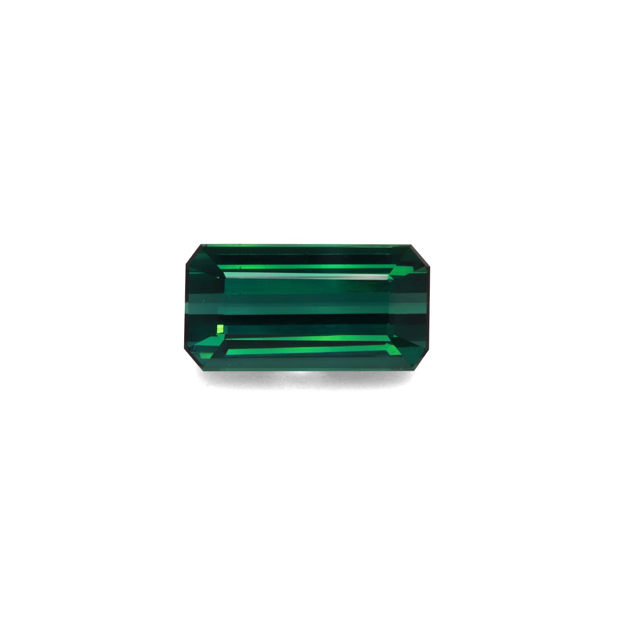 Blue Tourmaline Rectangular Emerald Cut Ocean Blue