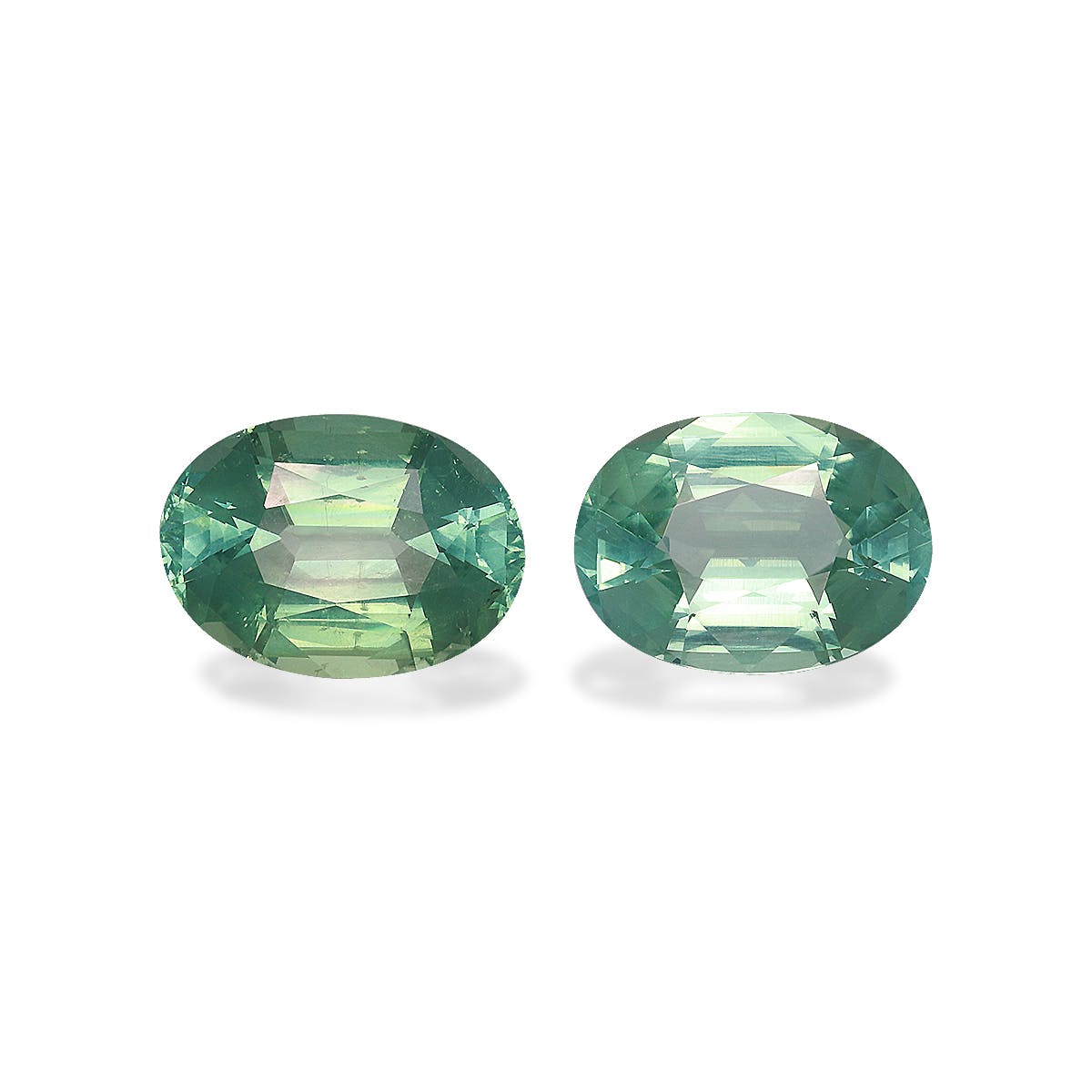 Green Tourmaline Oval Fine Step Cut Green