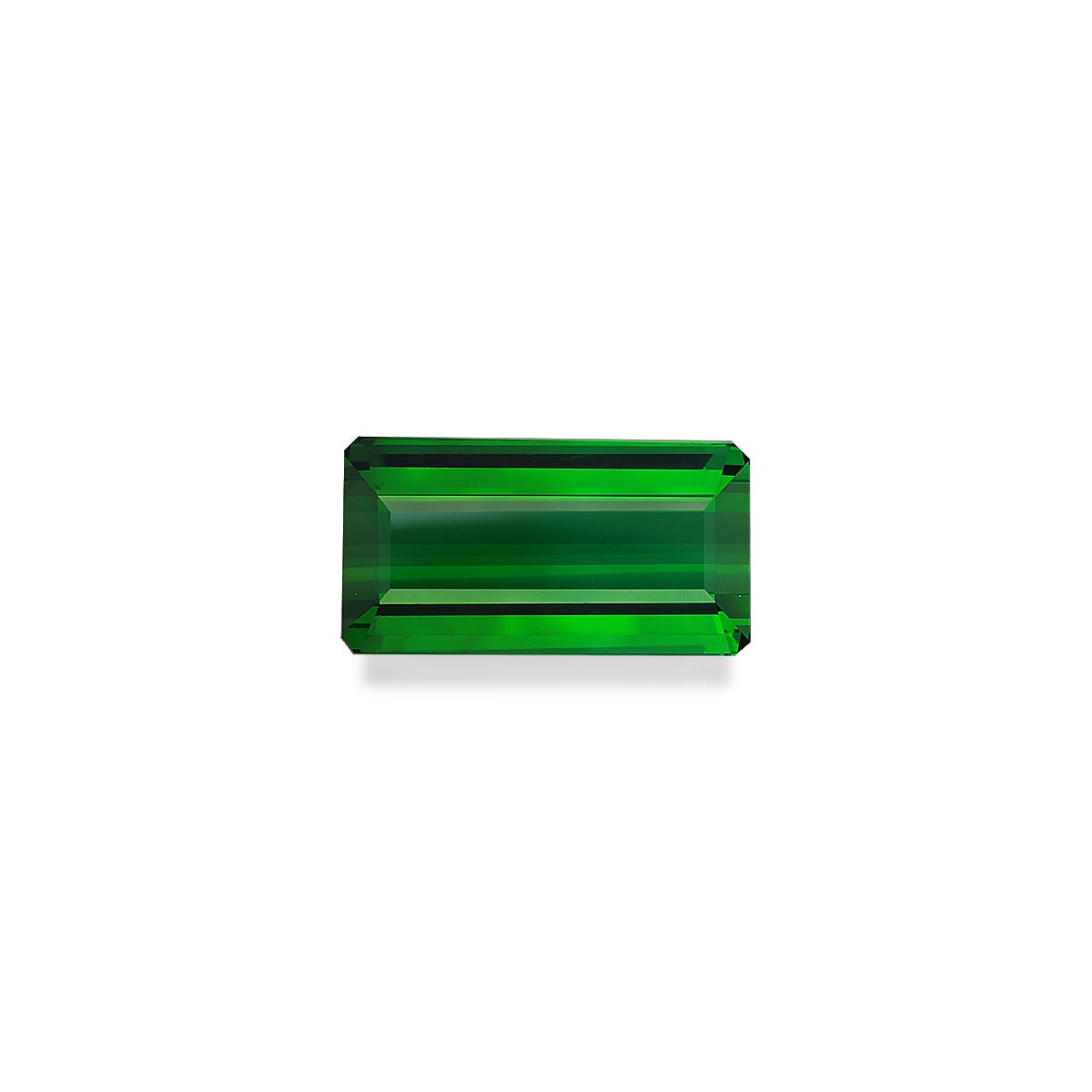 Green Tourmaline Rectangular Emerald Cut Green