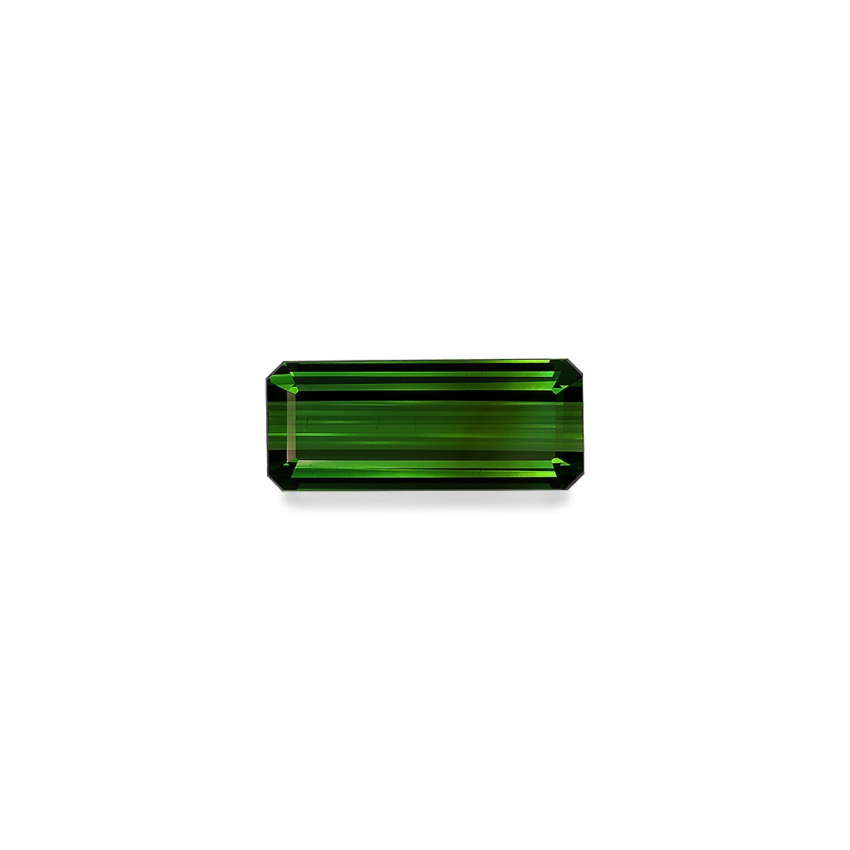 Green Tourmaline Rectangular Emerald Cut Moss Green