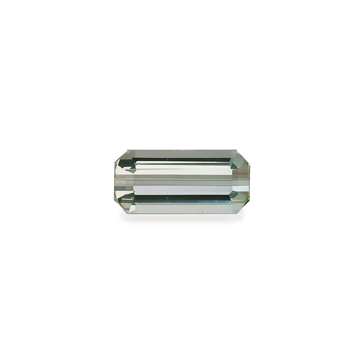 Bi Colour Tourmaline Rectangular Emerald Cut Bi Colour