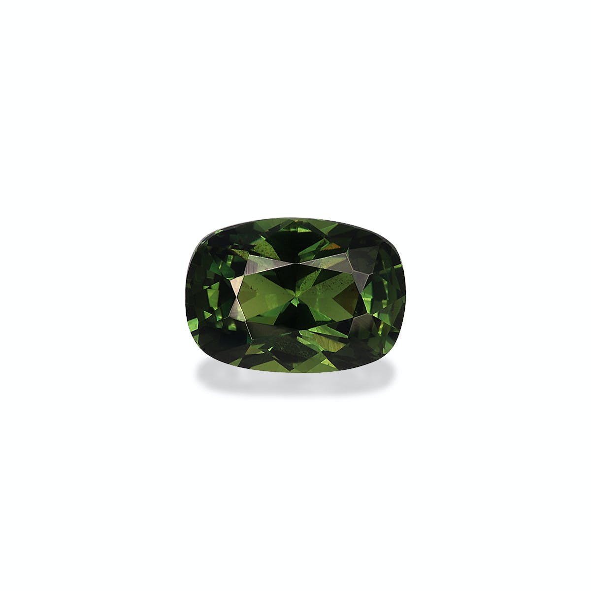 Teal Sapphire Cushion Brilliant Diamond Cut Green