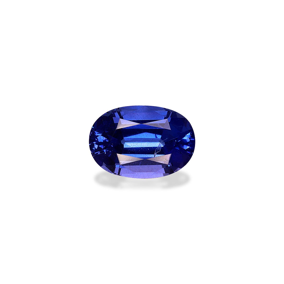 Tanzanite Oval Fine Step Cut Violet Blue