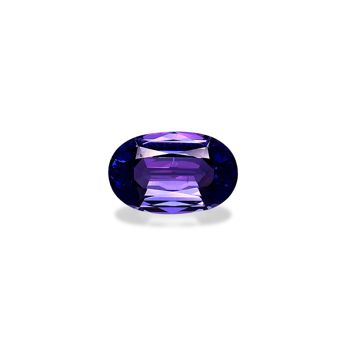 Tanzanite Oval Fine Step Cut Violet Blue