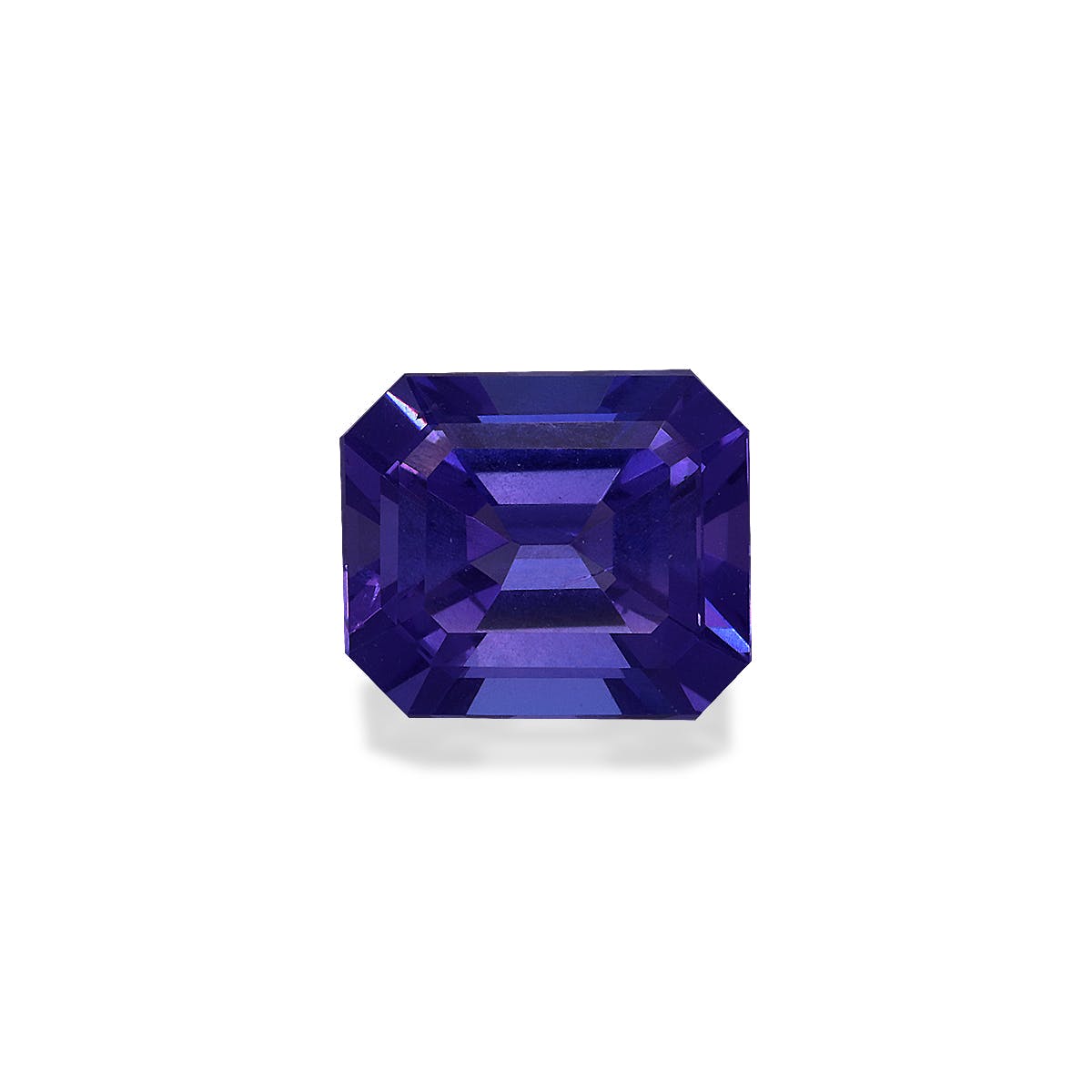 Tanzanite Rectangular Emerald Cut Violet Blue