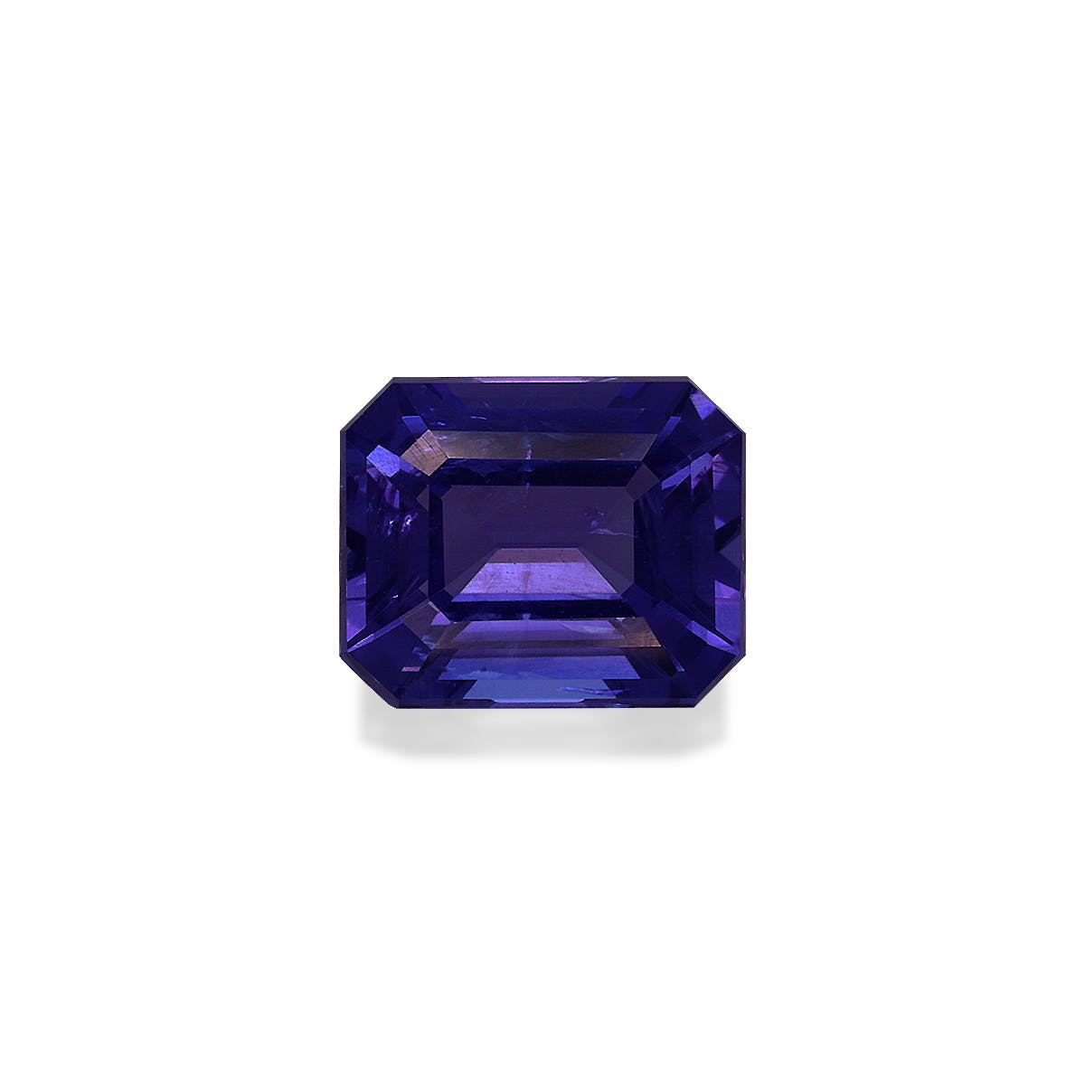 Tanzanite Rectangular Emerald Cut Violet Blue