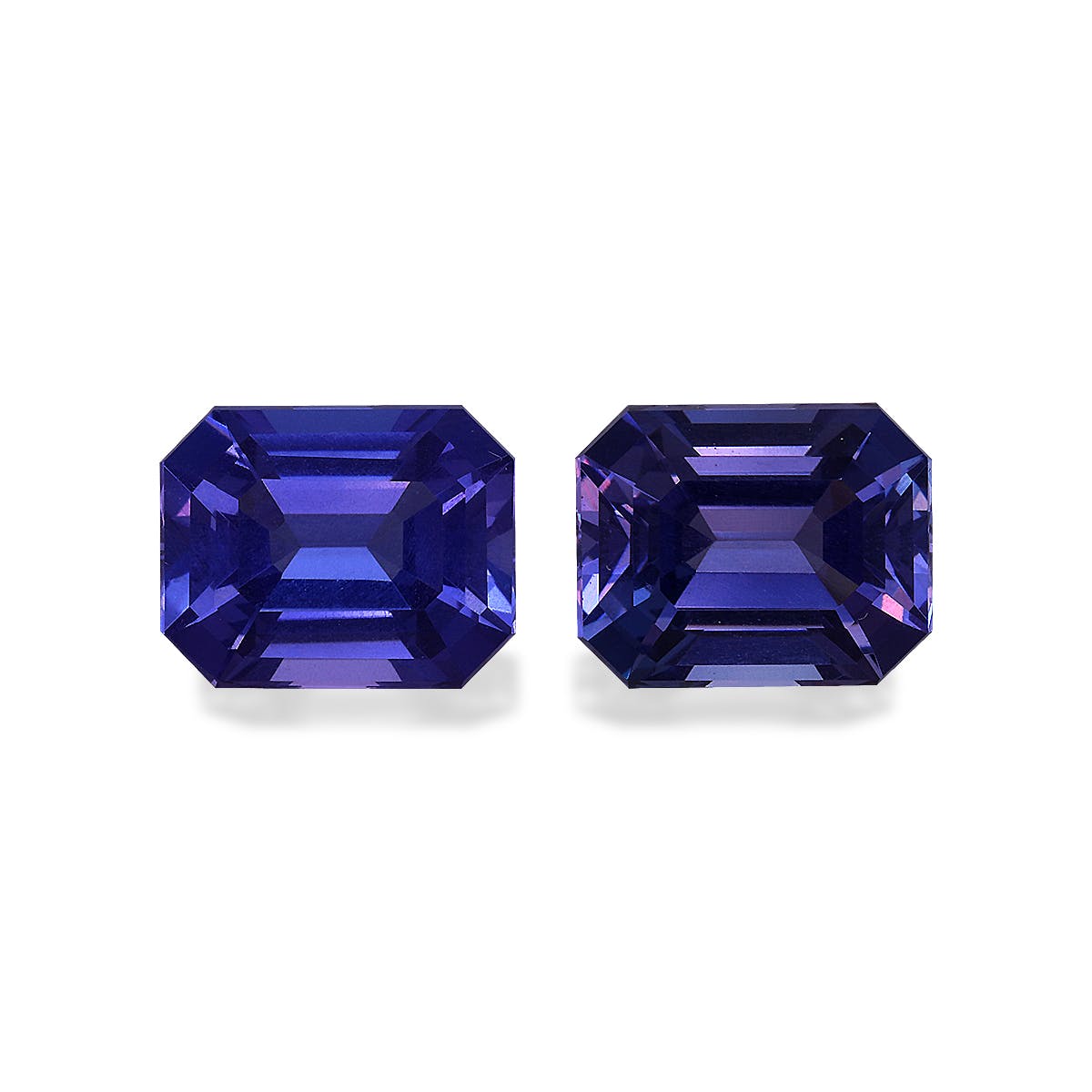 Tanzanite Rectangular Emerald Cut Blue