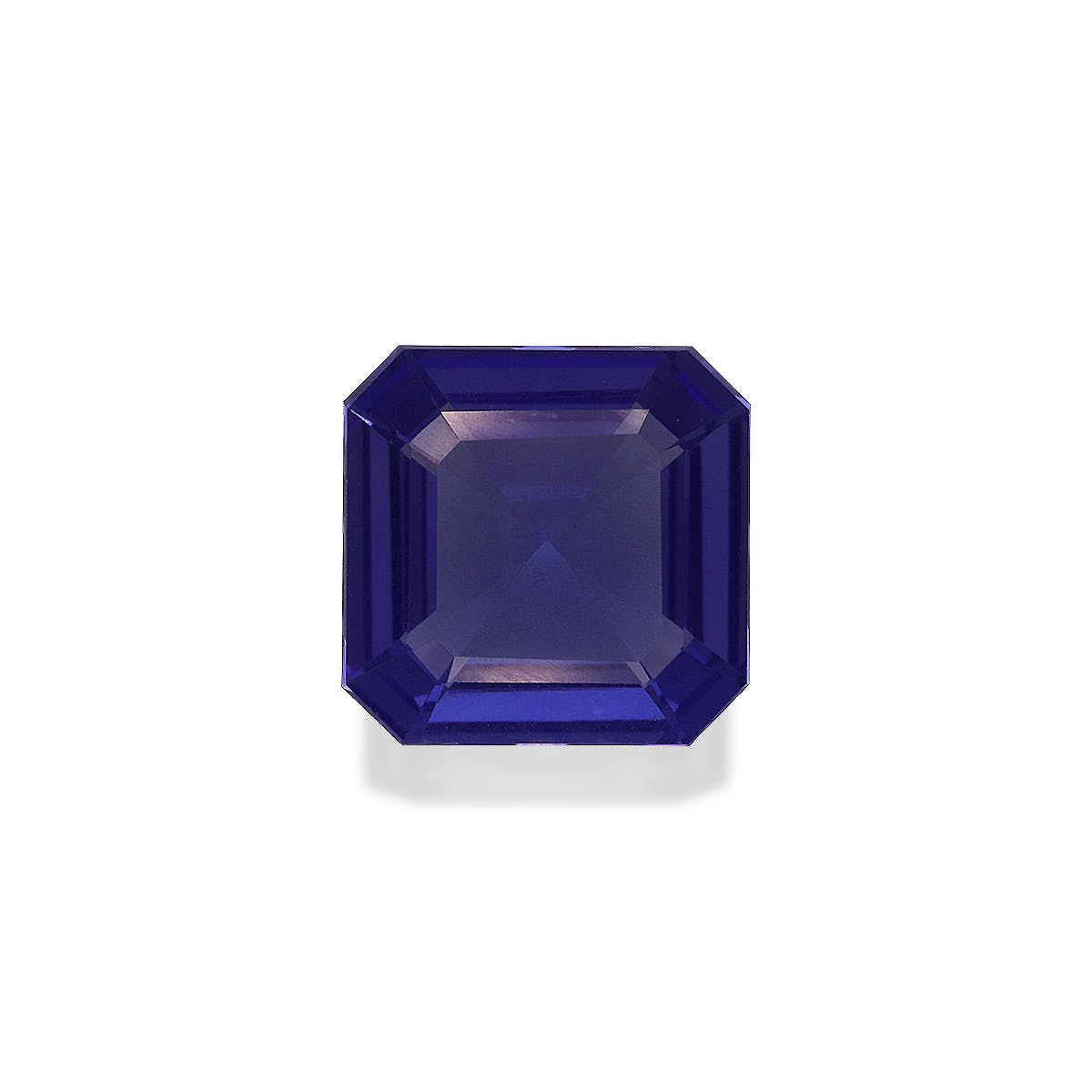 Tanzanite Square Asscher Cut Violet Blue