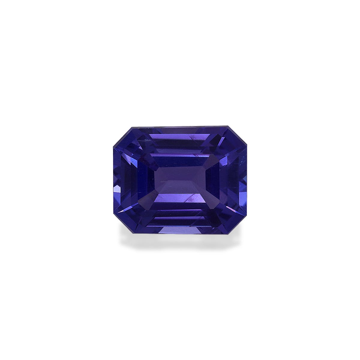 Tanzanite Rectangular Emerald Cut Violet Blue