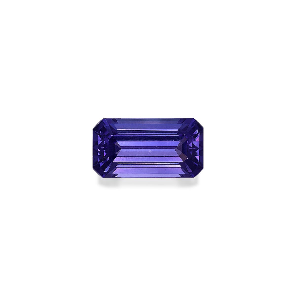 Tanzanite Rectangular Emerald Cut Violet Blue