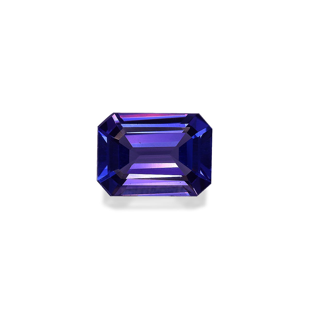 Tanzanite Rectangular Emerald Cut Violet Blue