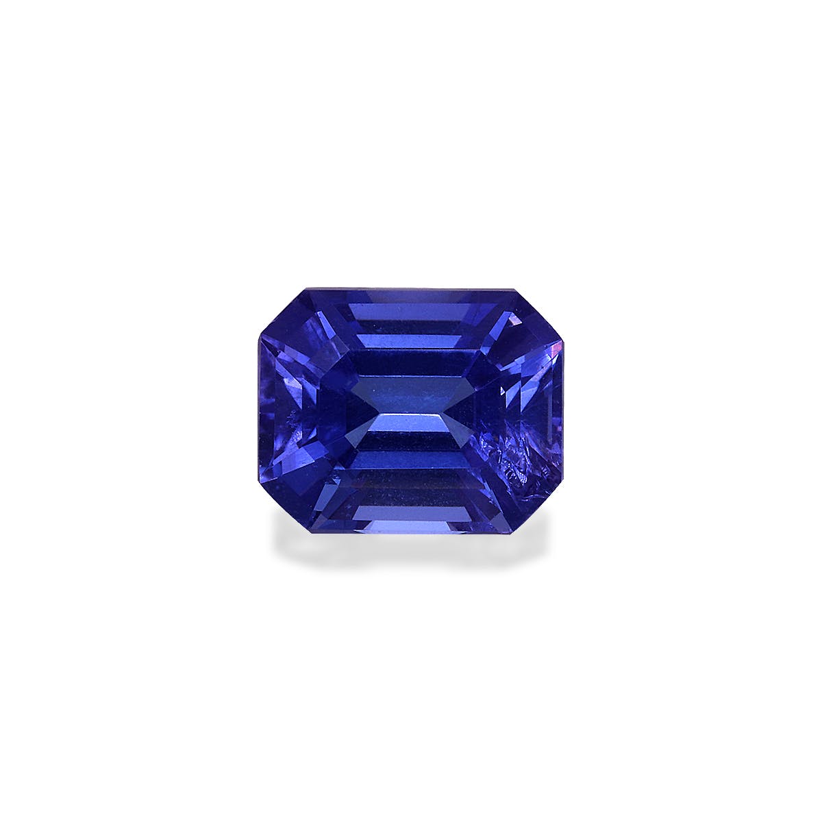 Tanzanite Rectangular Emerald Cut Violet Blue