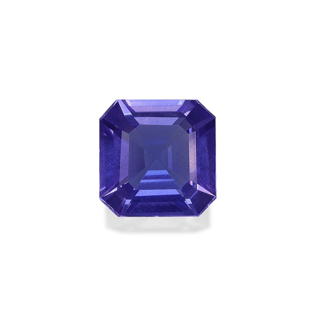 Tanzanite Square Asscher Cut Violet Blue