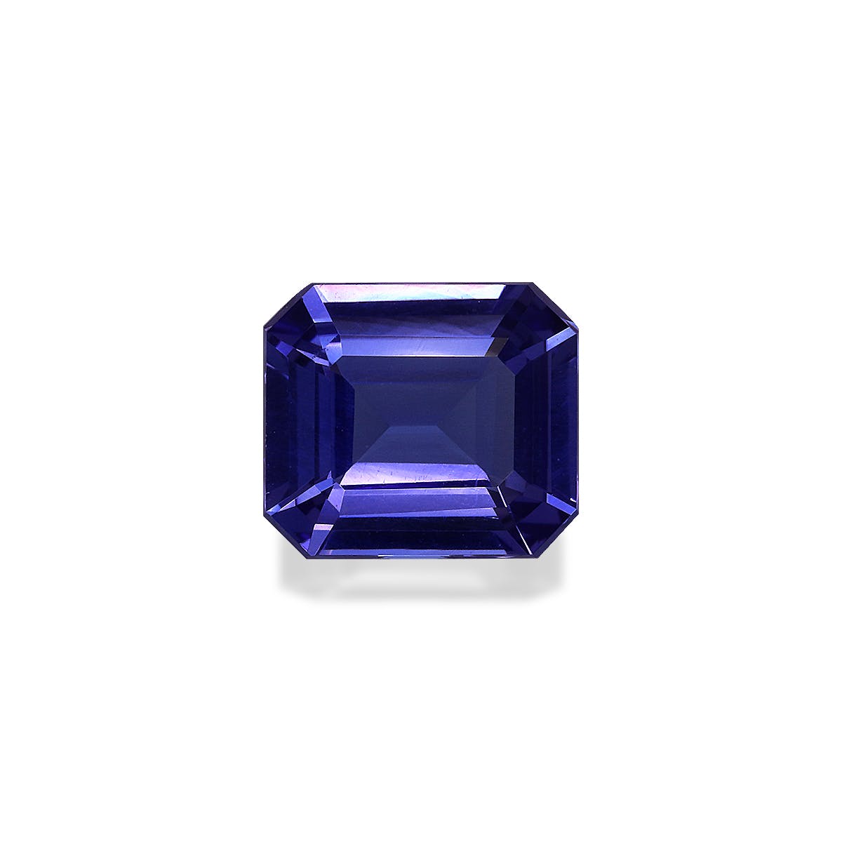 Tanzanite Rectangular Emerald Cut Violet Blue