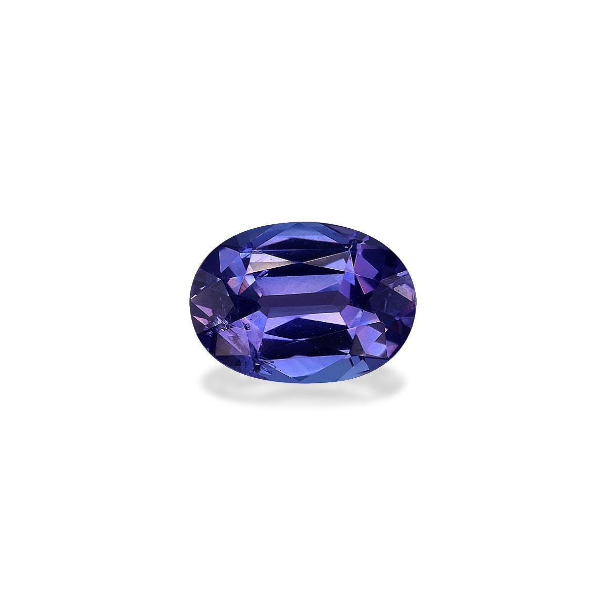 Tanzanite Oval Fine Step Cut Violet Blue