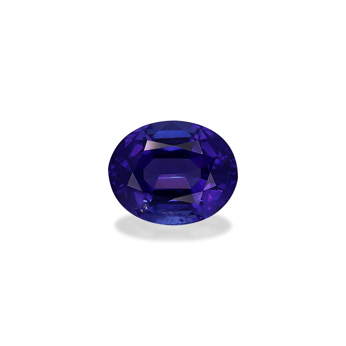 Tanzanite Oval Fine Step Cut Violet Blue