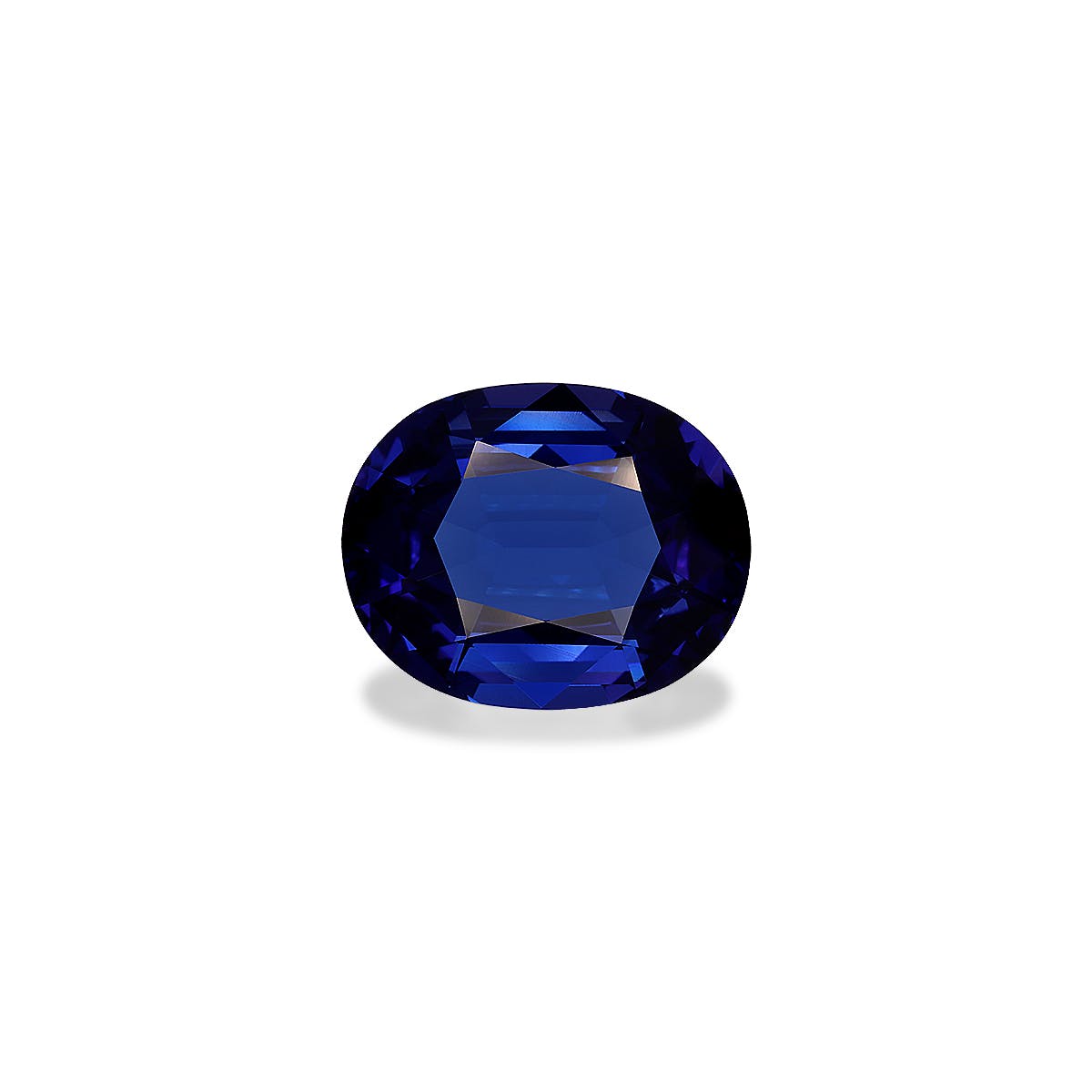 Tanzanite Oval Fine Step Cut Blue