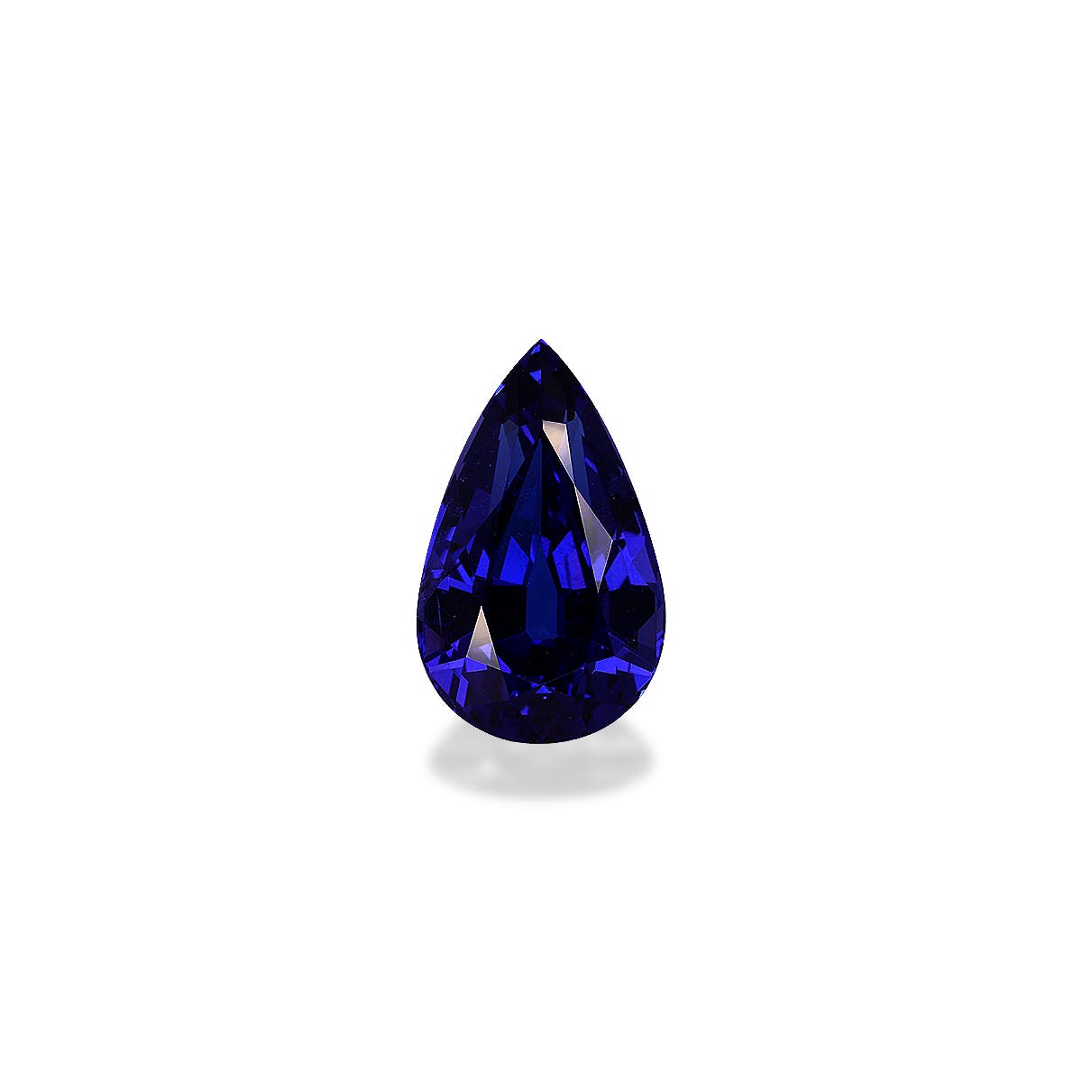 Tanzanite Pear Fine Step Cut Blue