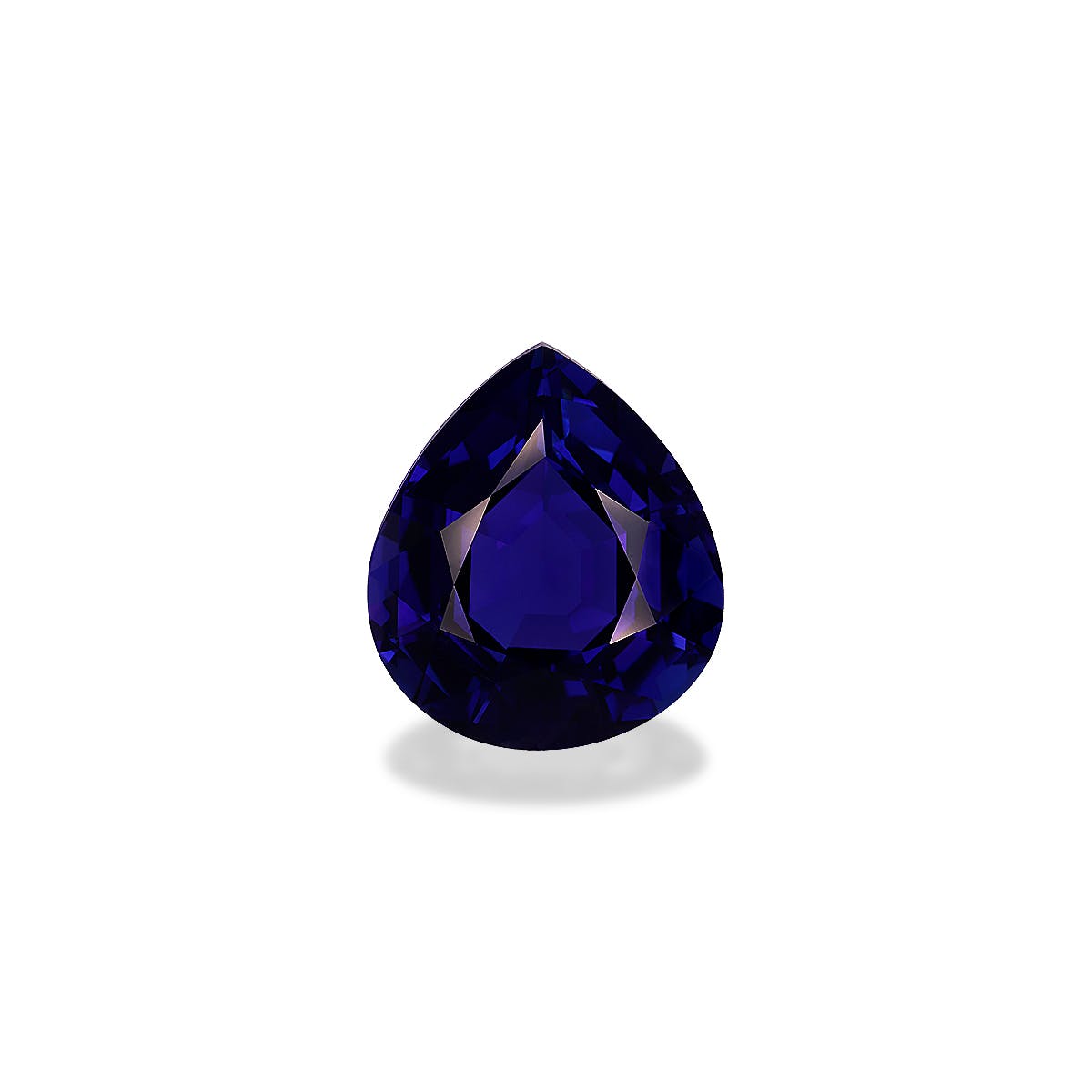 Tanzanite Pear Fine Step Cut Blue