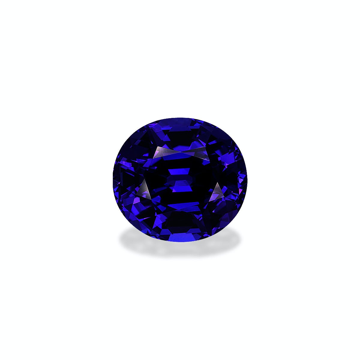 Tanzanite Oval Fine Step Cut Blue