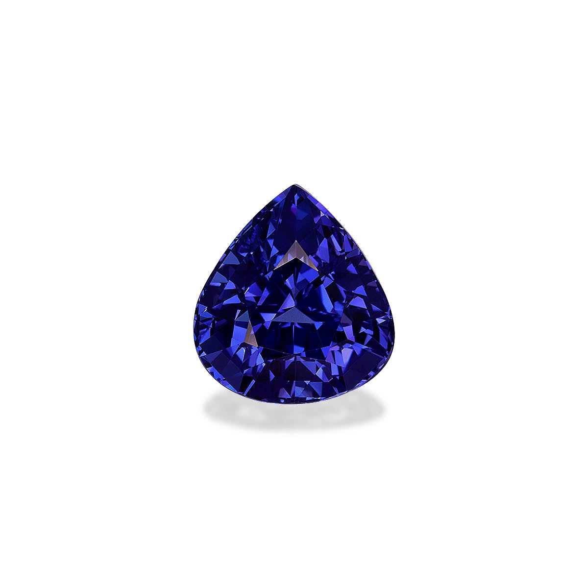 Tanzanite Pear Fine Step Cut Blue