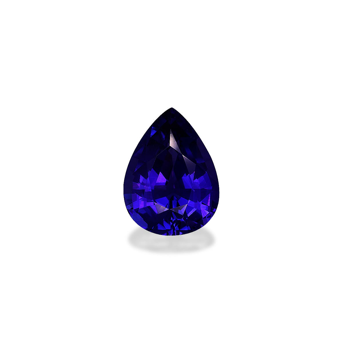 Tanzanite Pear Fine Step Cut Blue