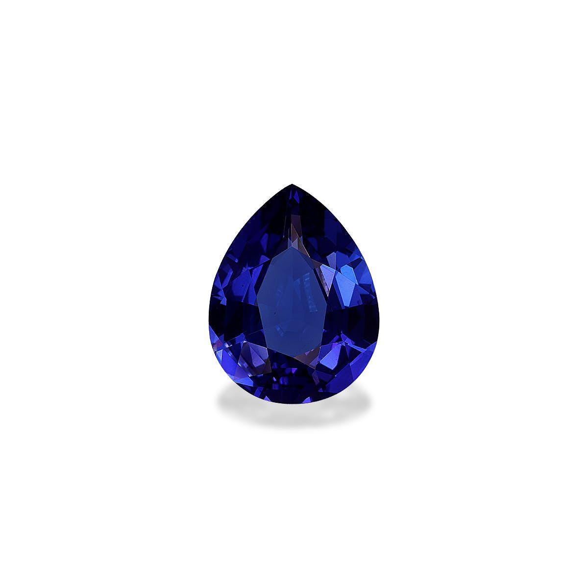 Tanzanite Pear Fine Step Cut Blue