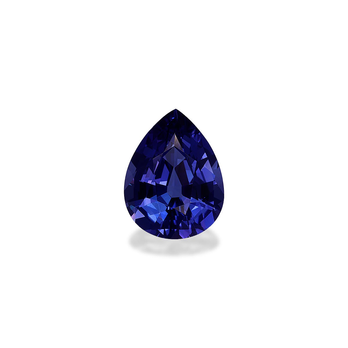 Tanzanite Pear Fine Step Cut Blue