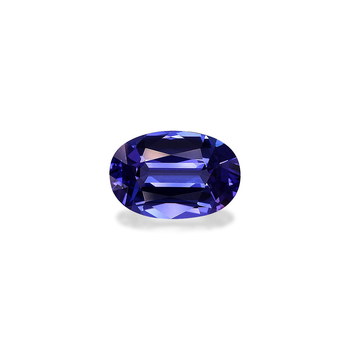 Tanzanite Oval Fine Step Cut Blue