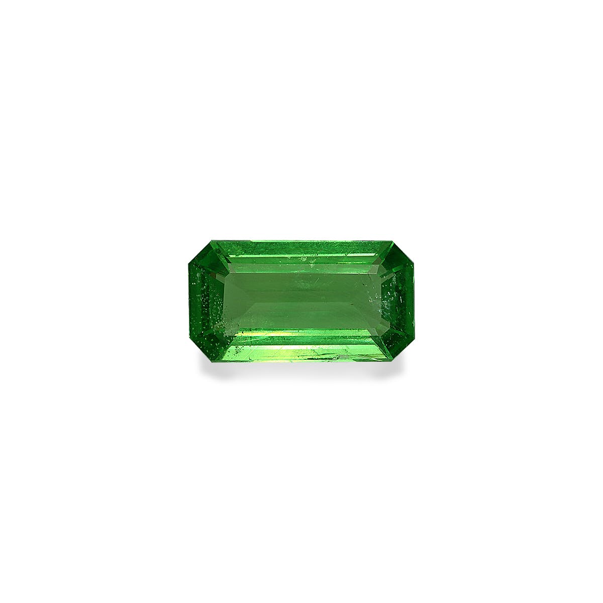 Tsavorite Rectangular Emerald Cut Green