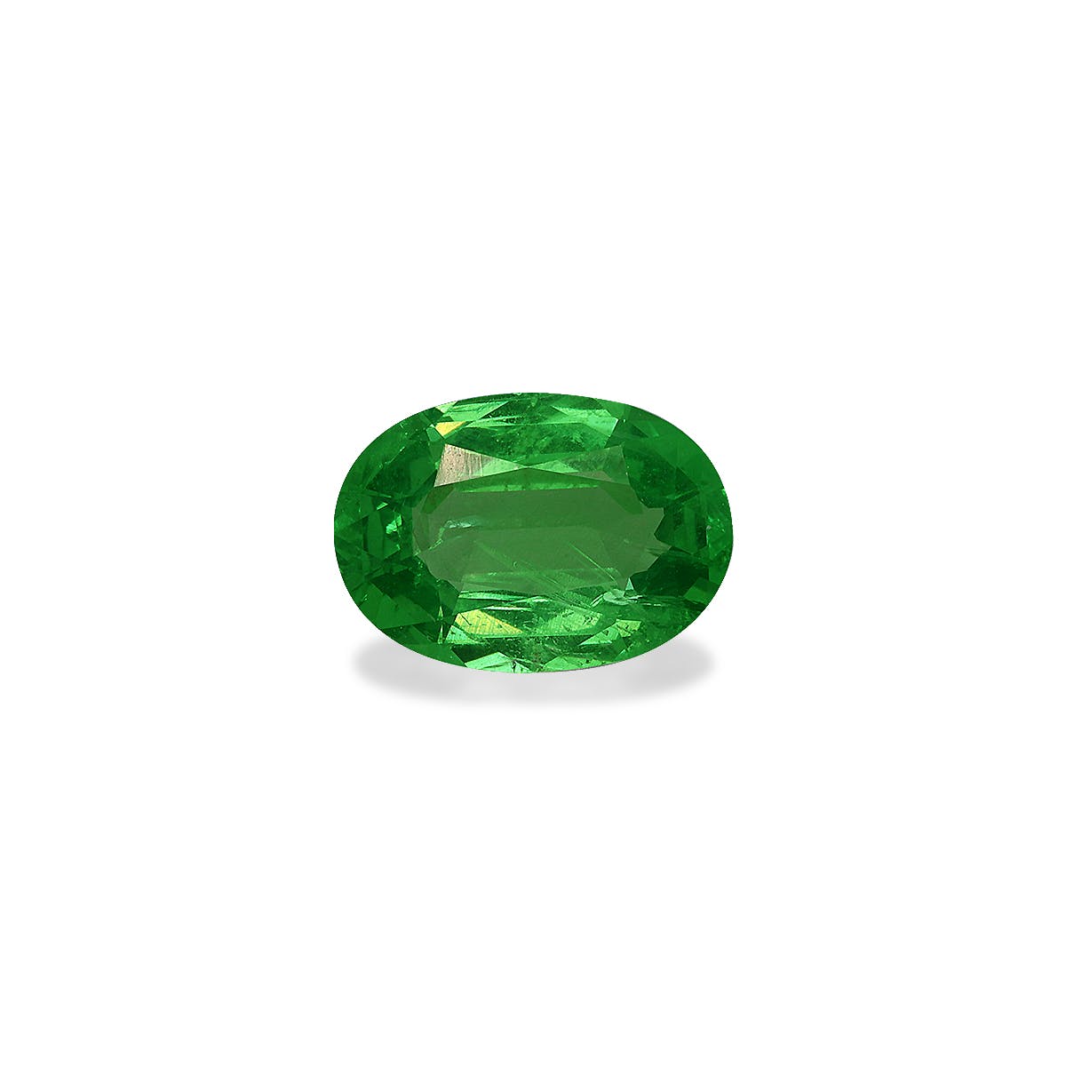 Tsavorite Oval Fine Step Cut Green