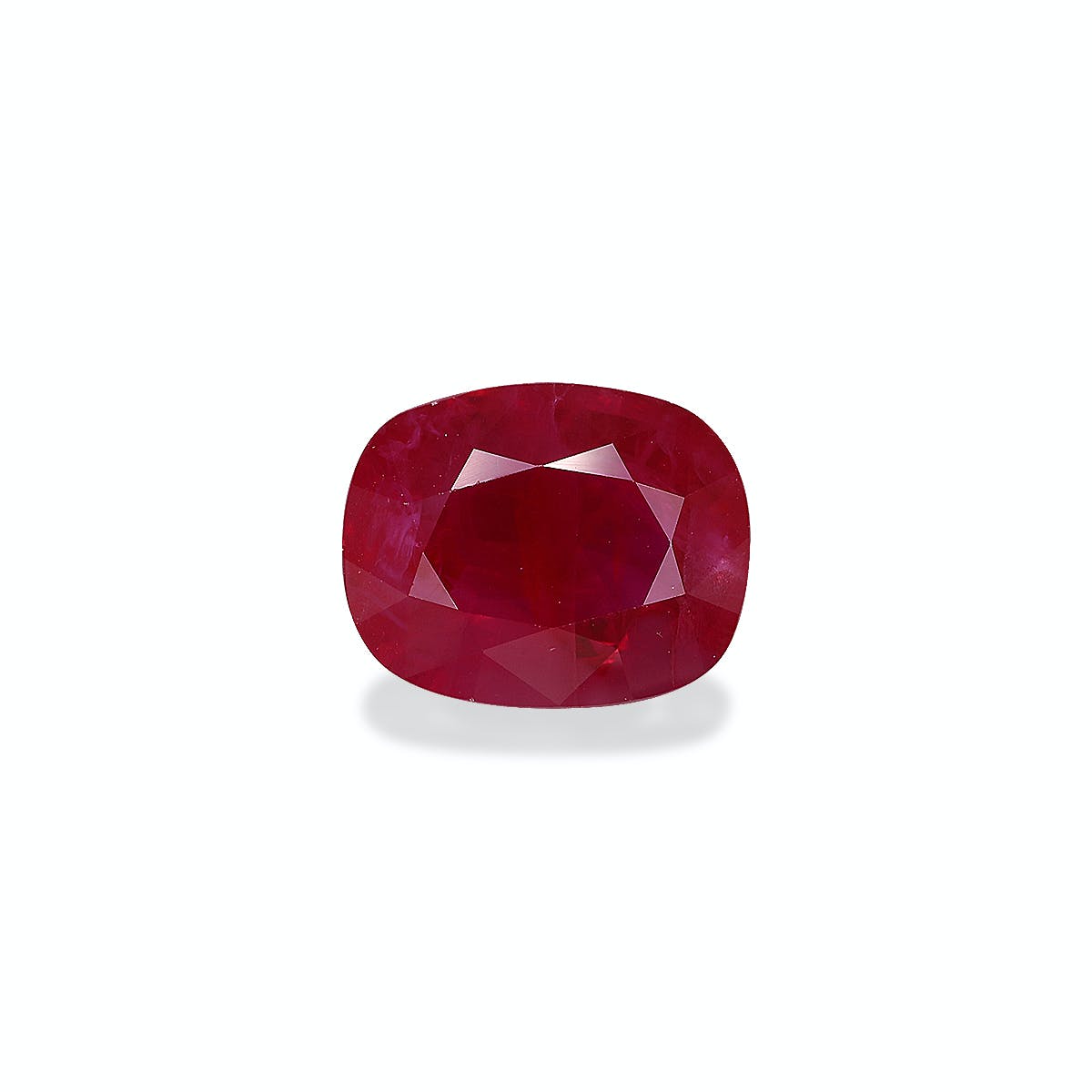 Burma Ruby Oval Fine Step Cut Red