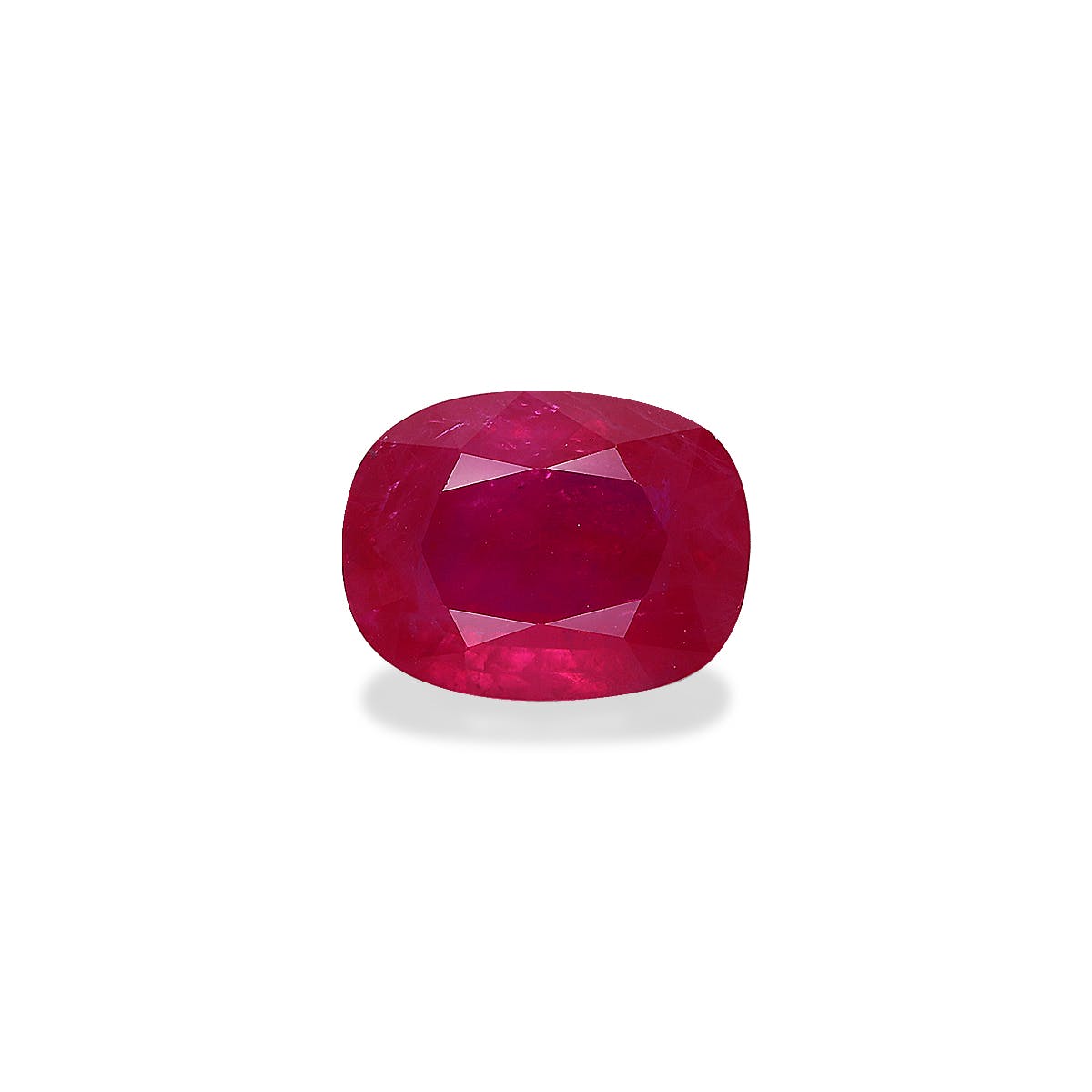 Burma Ruby Oval Fine Step Cut Pink