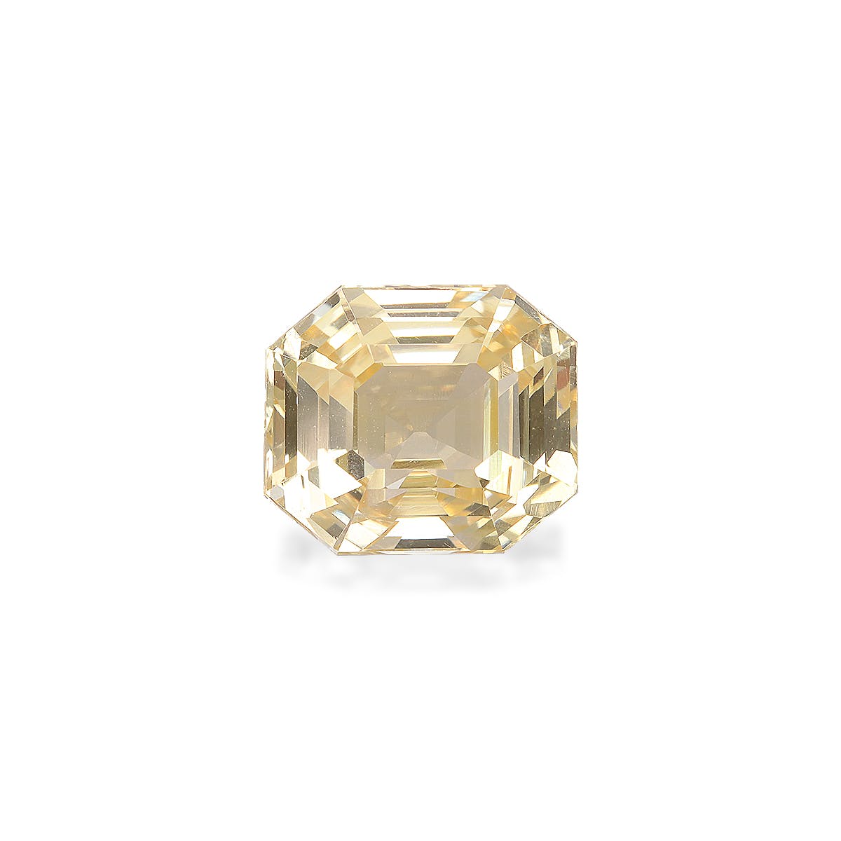 Yellow Sapphire Rectangular Emerald Cut Yellow