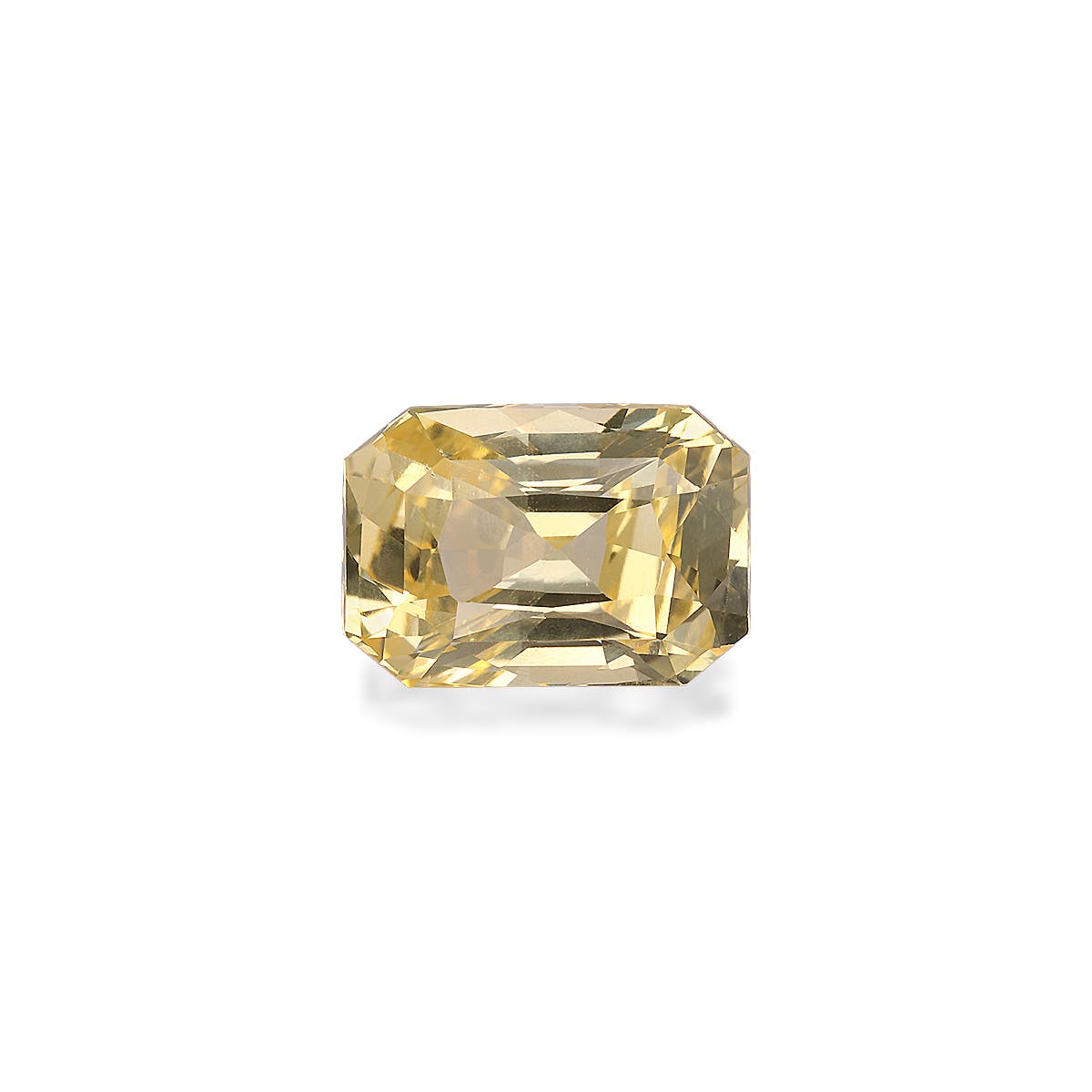 Yellow Sapphire Rectangular Scissor Cut Daffodil Yellow