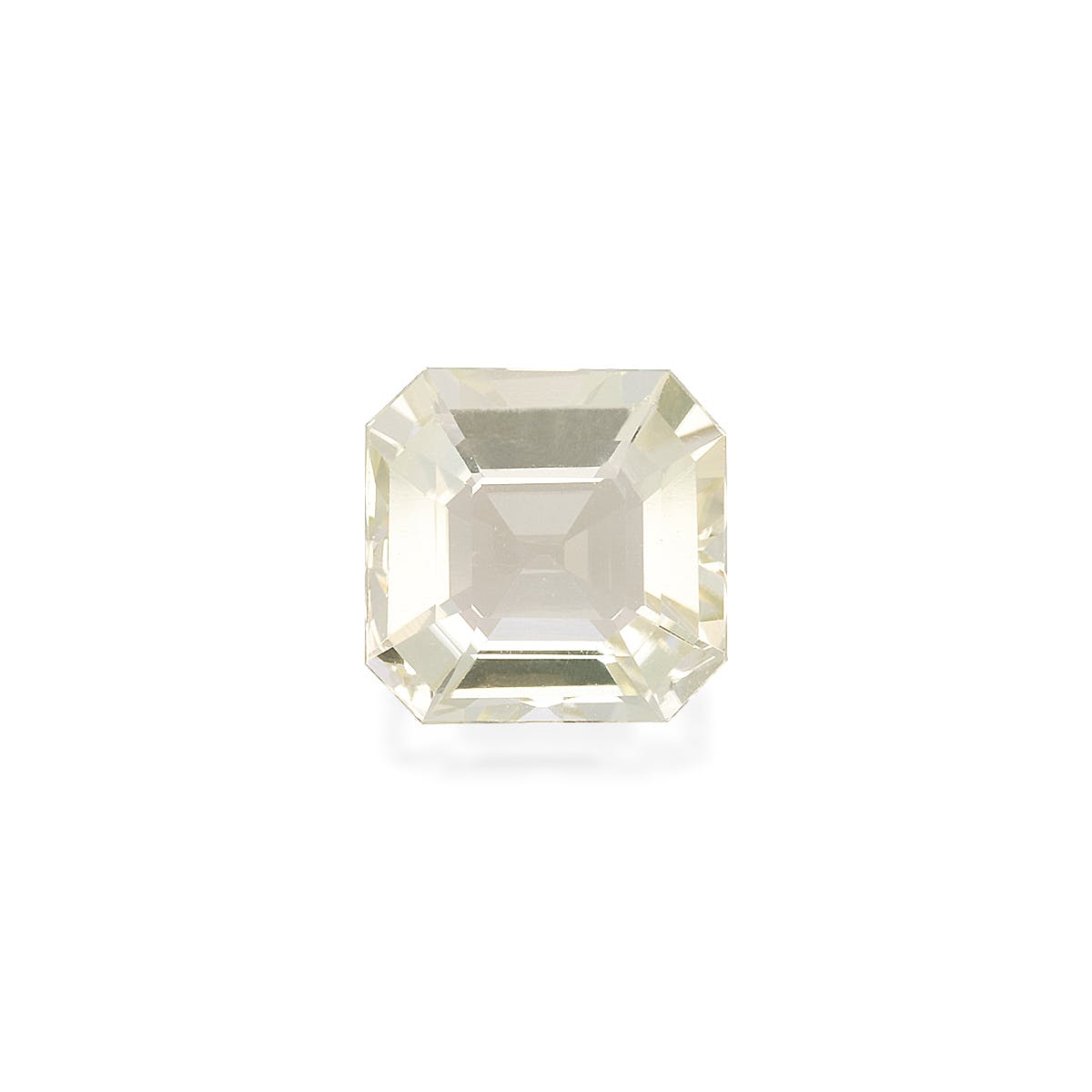 Yellow Tourmaline Square Asscher Cut Yellow